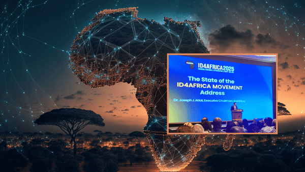 Dr. Joseph Atick interview graphic for the ID4Africa article