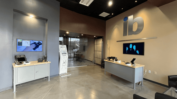 Interactive experience center at Integrated Biometrics' research facility in Chandler, Arizona