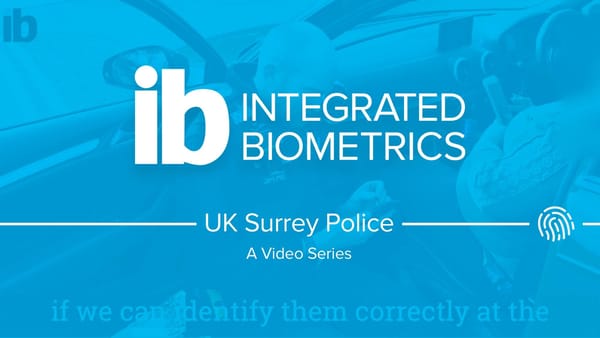 UK Surrey Police video series cover