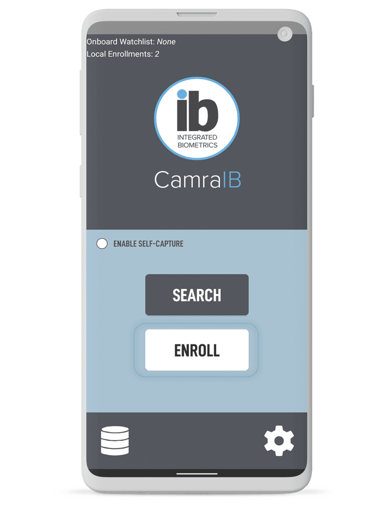 enroll screen