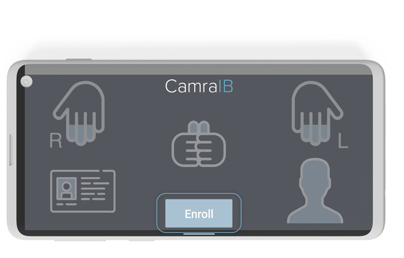 enroll button press screen